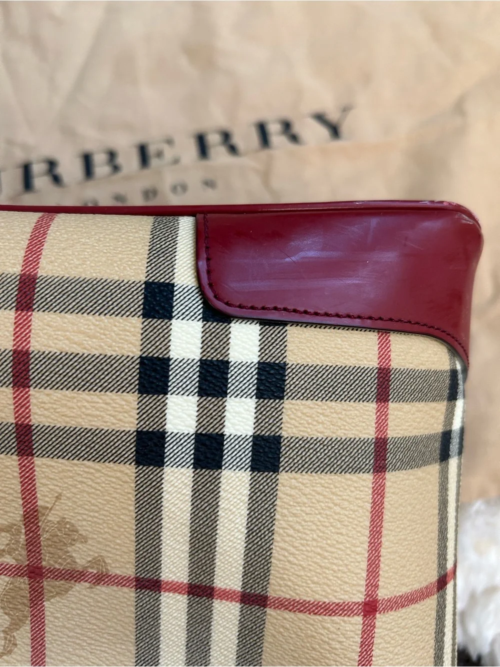 Rare Burberry of London Haymarket Pet Carrier Tote - Picture 15 of 16